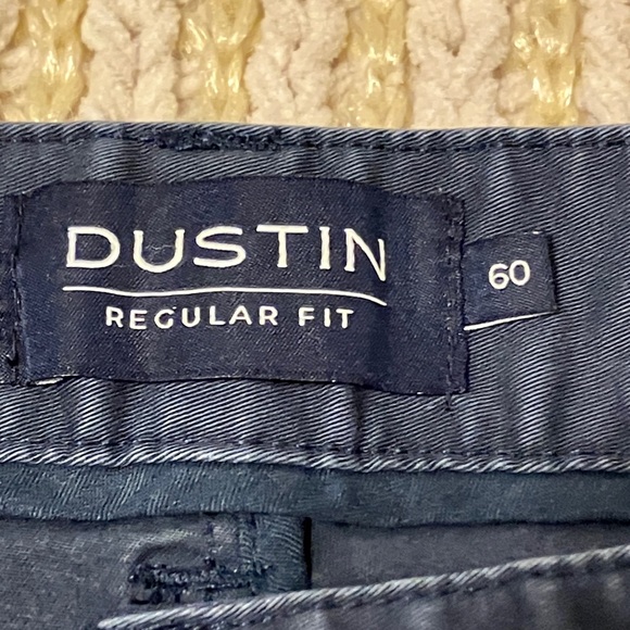 Men's Stylish Blue Chinos - Picture 2 of 3